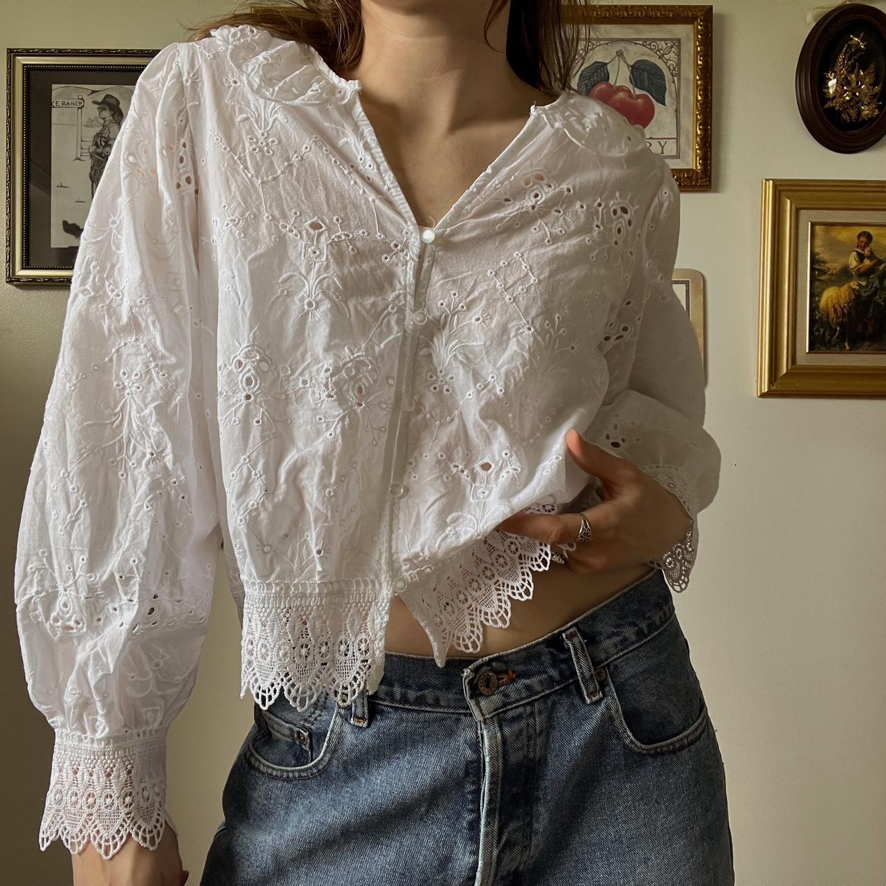 Cottage summer blouse (S/M)