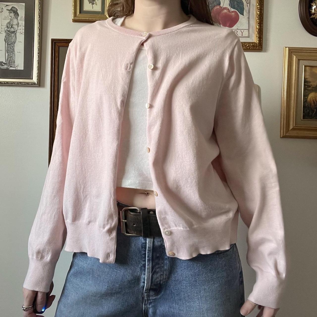 Light pink cardigan (XL)