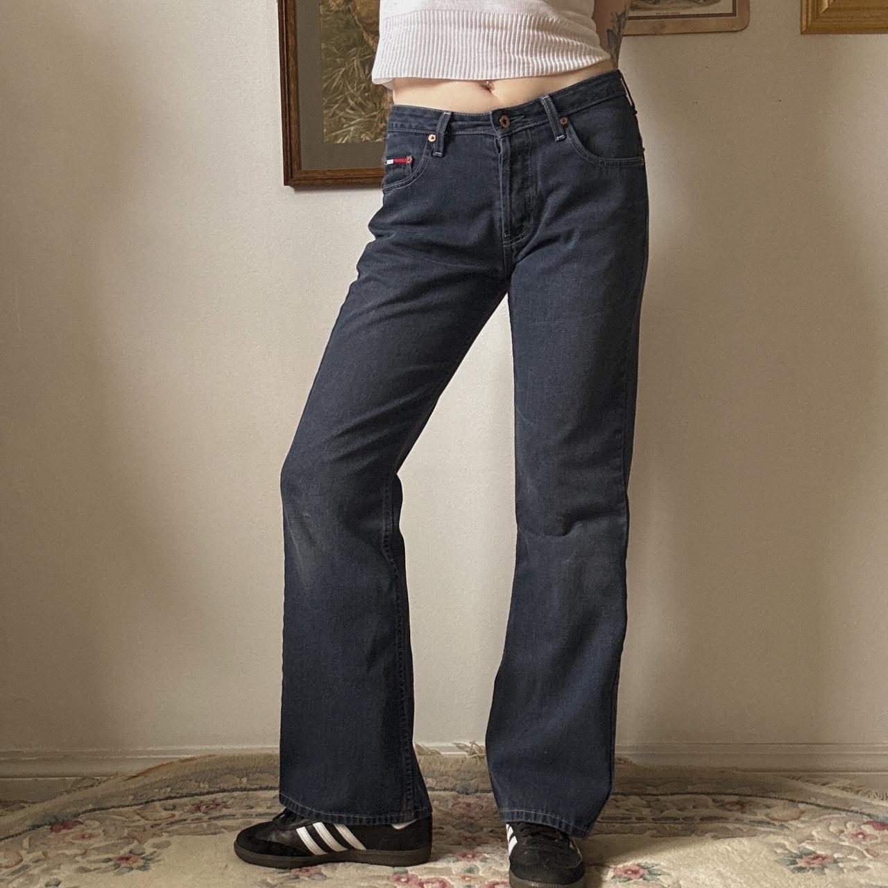 Dark wash flare jeans (29")