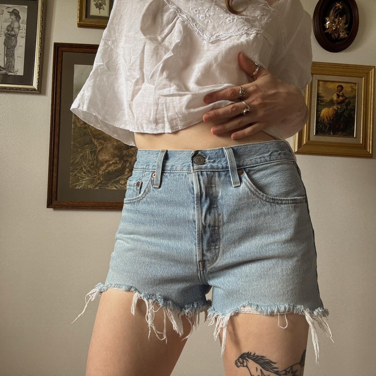 Levi's 501 denim shorts (28")