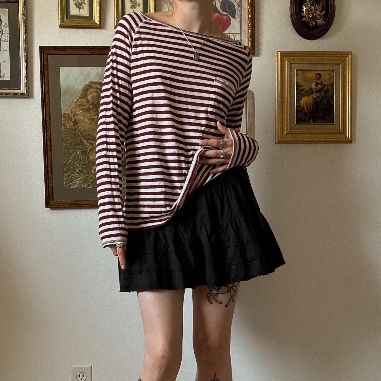 Slouchy striped longsleeve (XL)