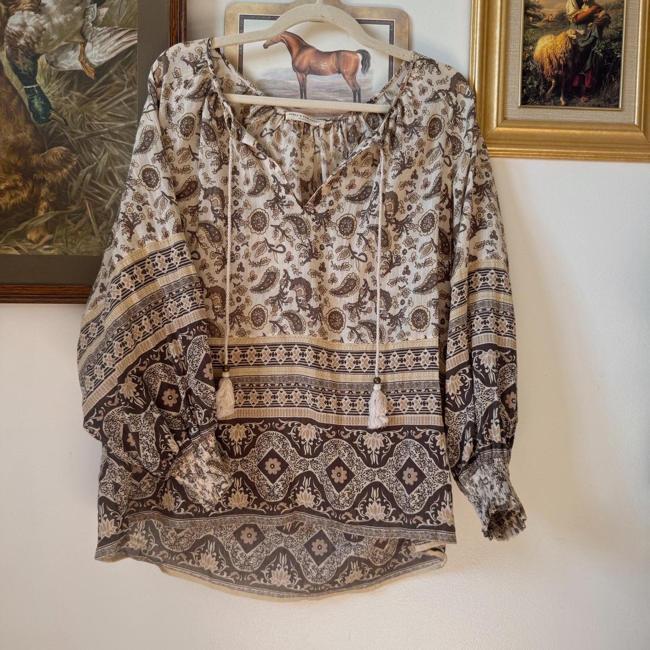 Spell & Gypsy boho blouse (M)