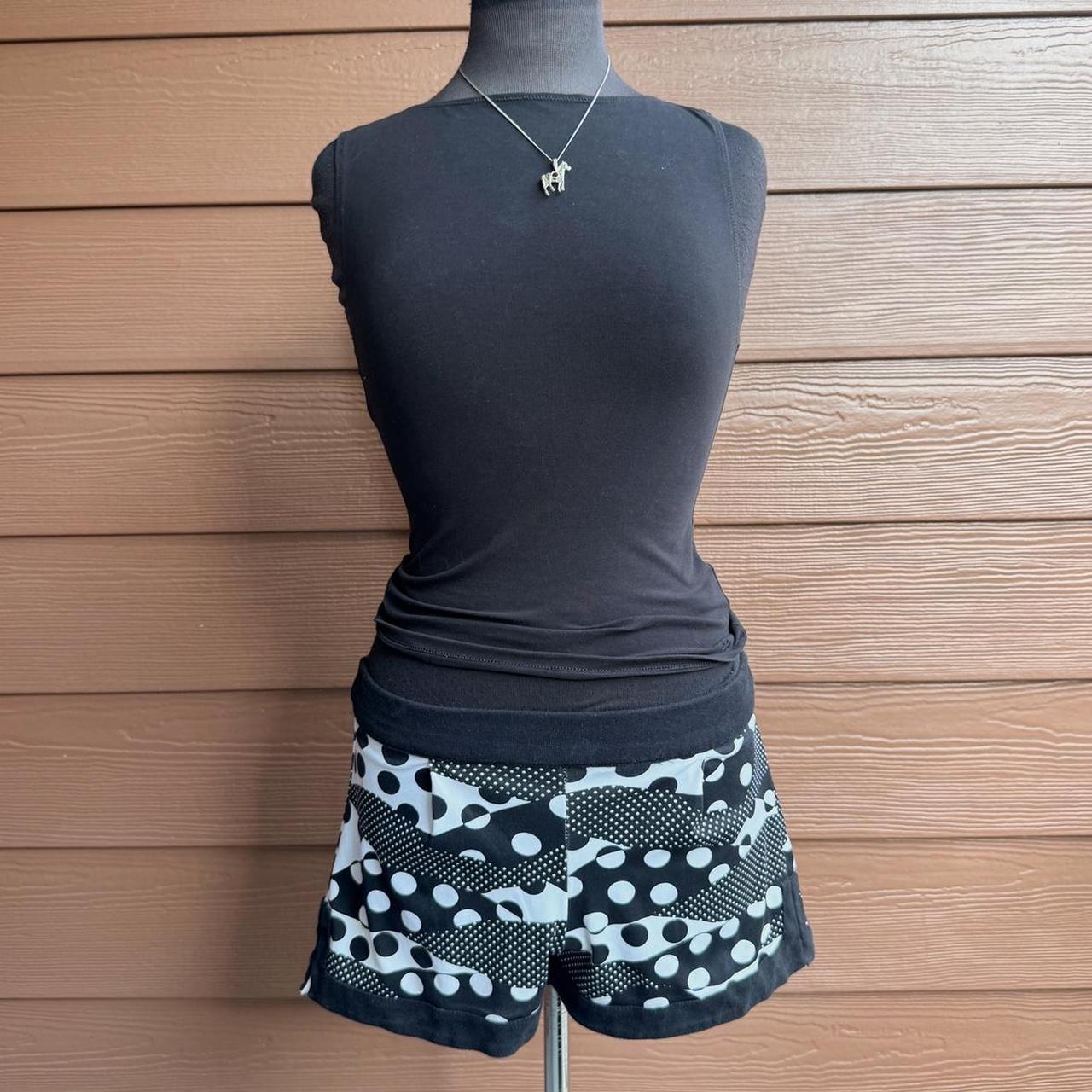 Vintage polka dot party shorts (S)