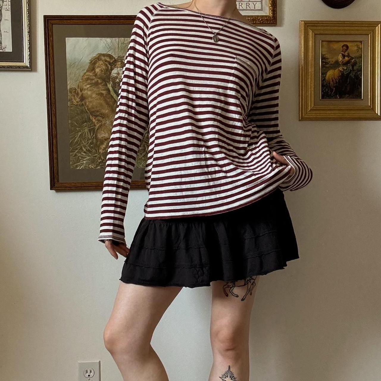 Slouchy striped longsleeve (XL)