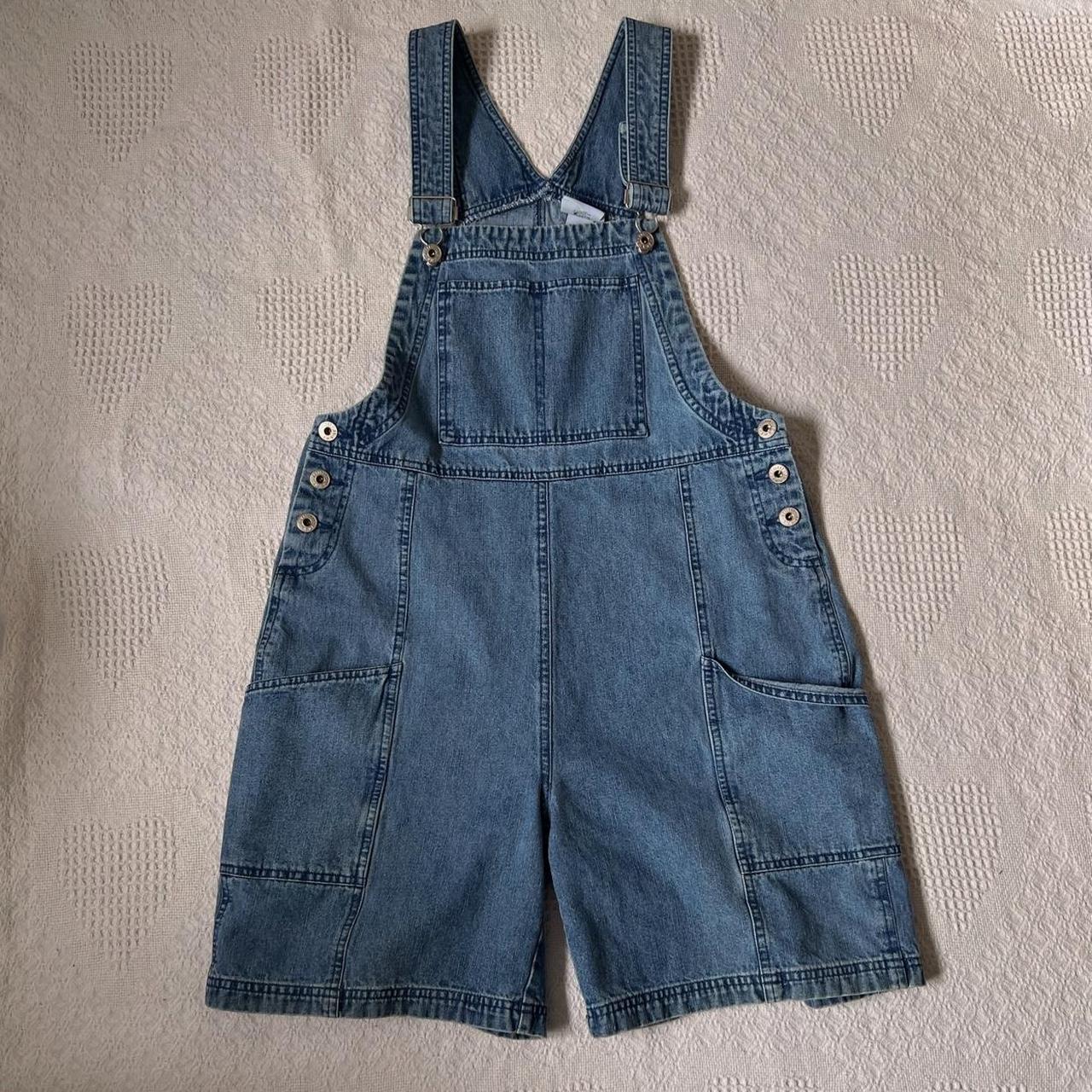 Vintage denim overalls (S)