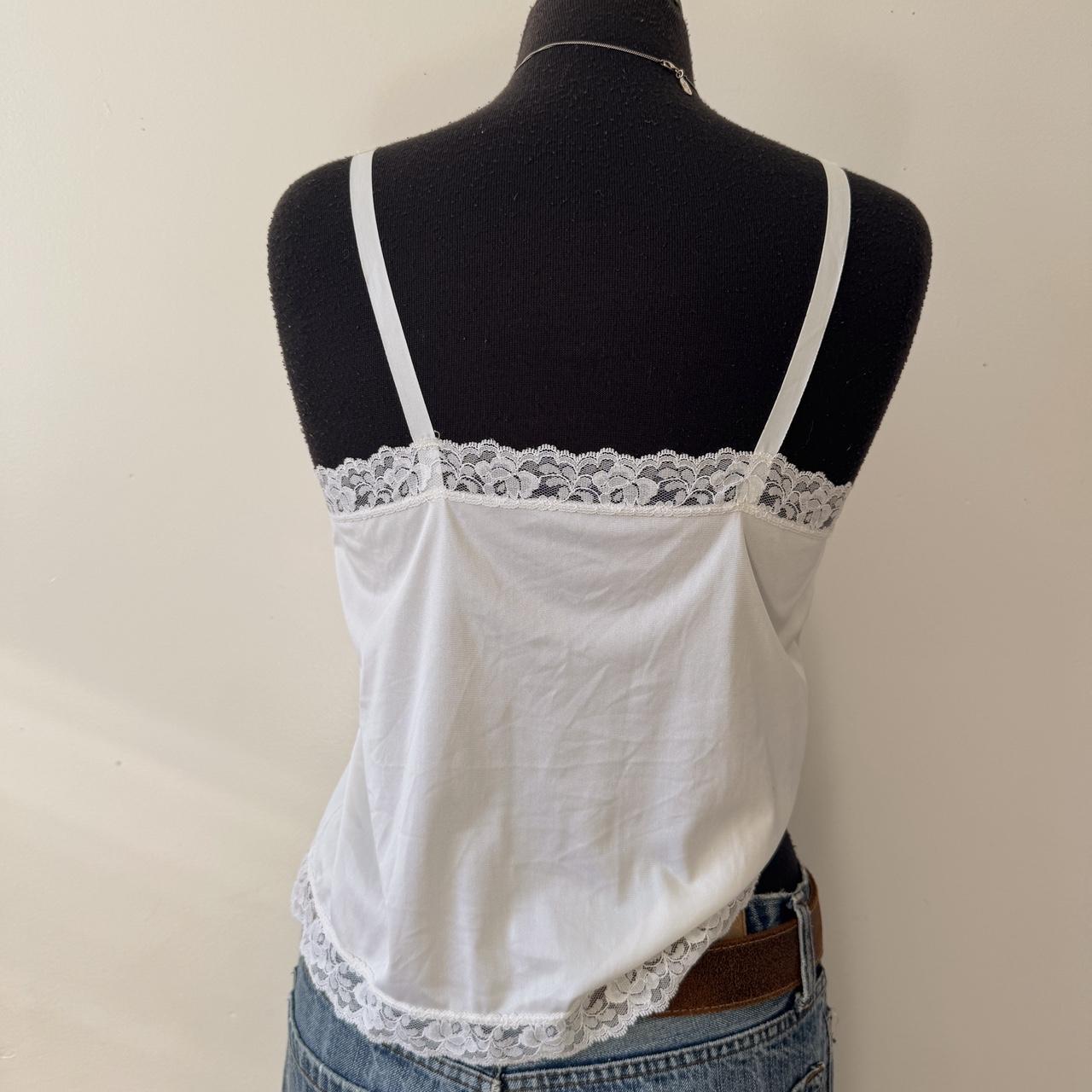 White lace cami top (S)