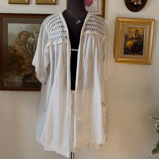 Cotton boho summer cardigan (S-L)