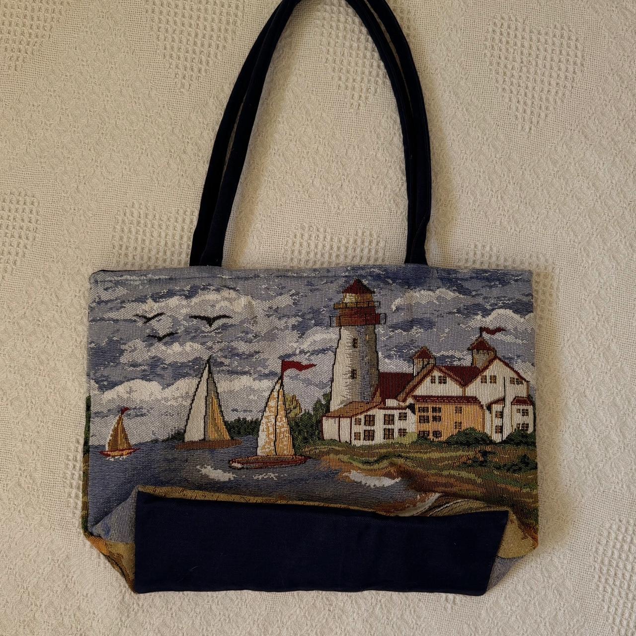 Coastal tote bag