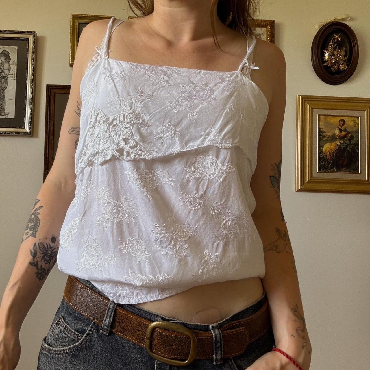 Vintage boho cami tank (M)