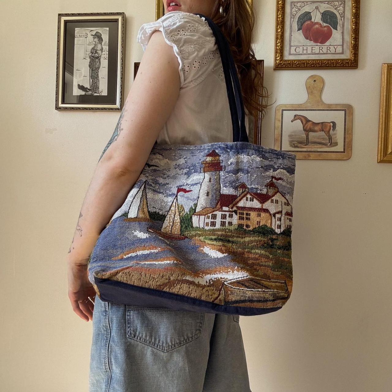 Coastal tote bag