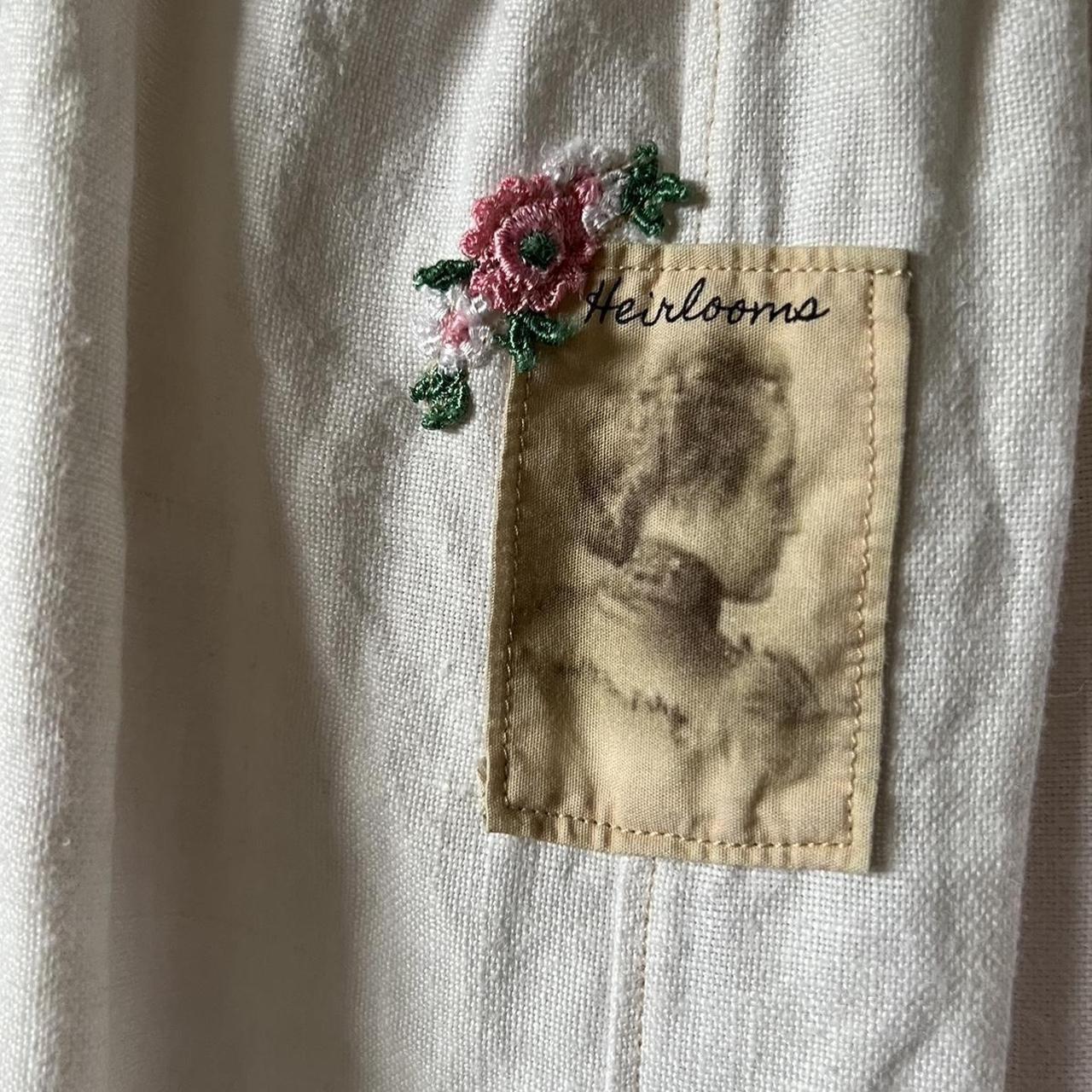 Vintage linen tablecloth dress