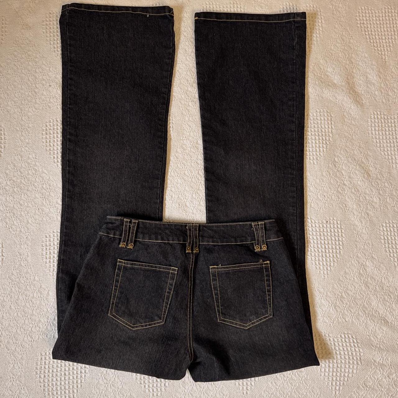 Y2K low rise bootcut jeans (S)