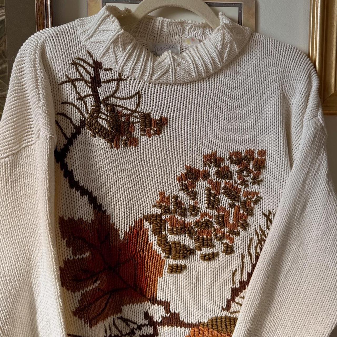 Autumnal knit sweater (S/M)