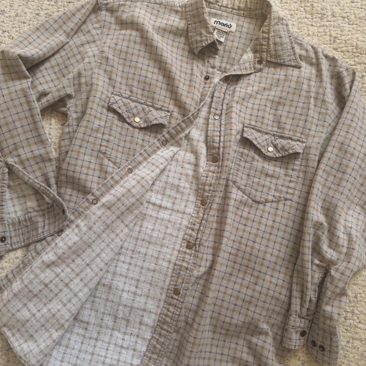 Cowgirl flannel button up (M)