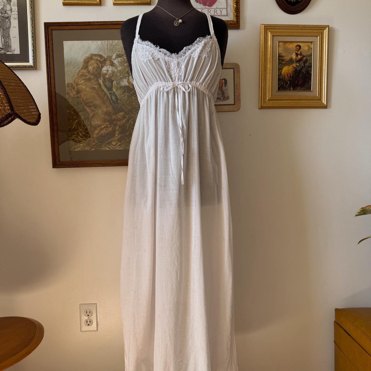 Lace babydoll maxi dress (L)