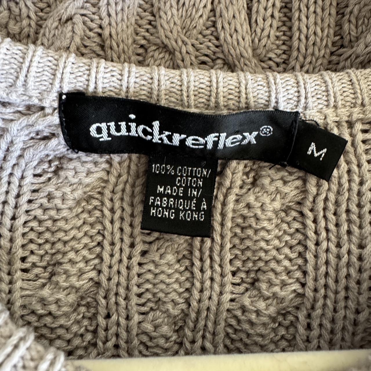 Oat cable knit sweater (S)