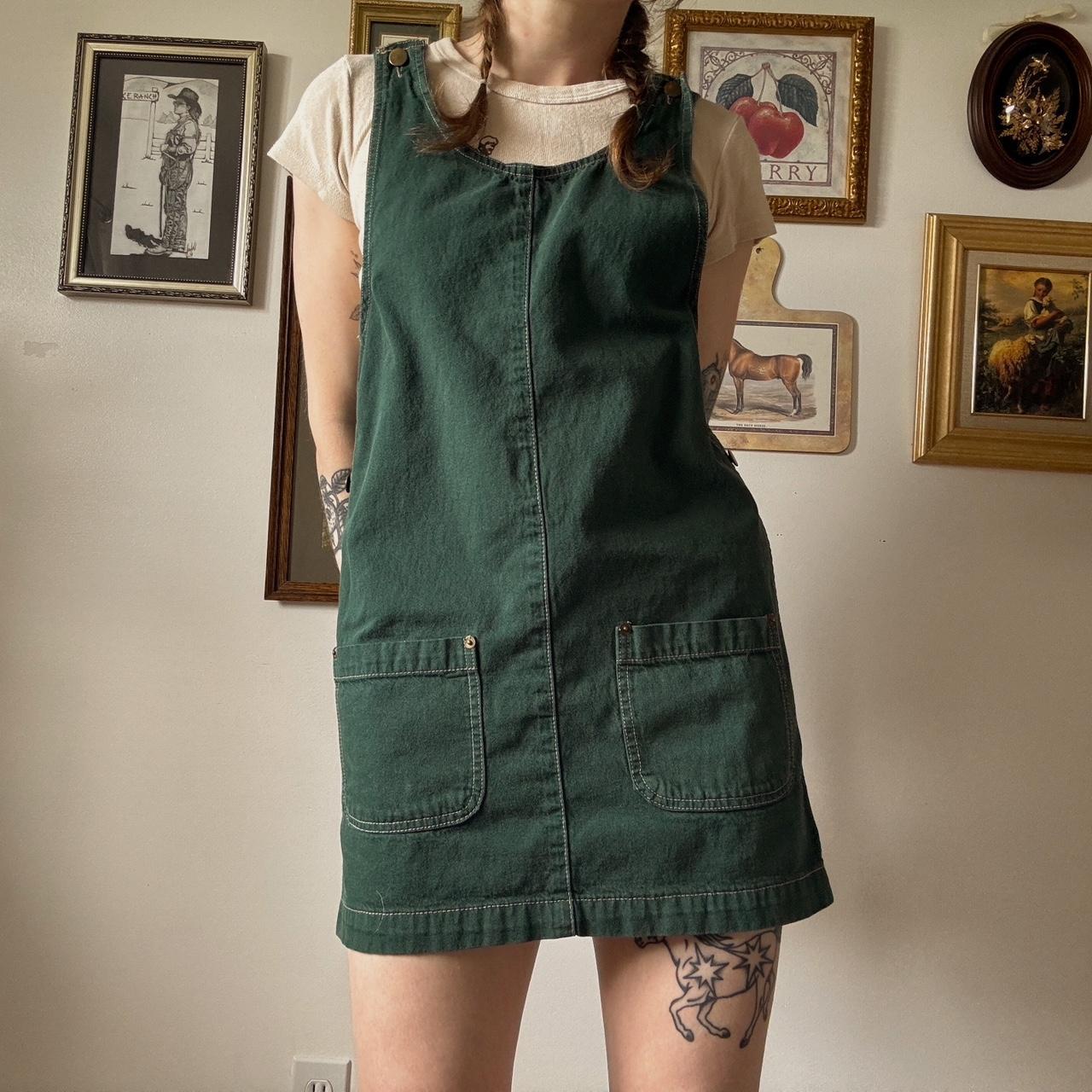 Vintage overall mini dress (XS)