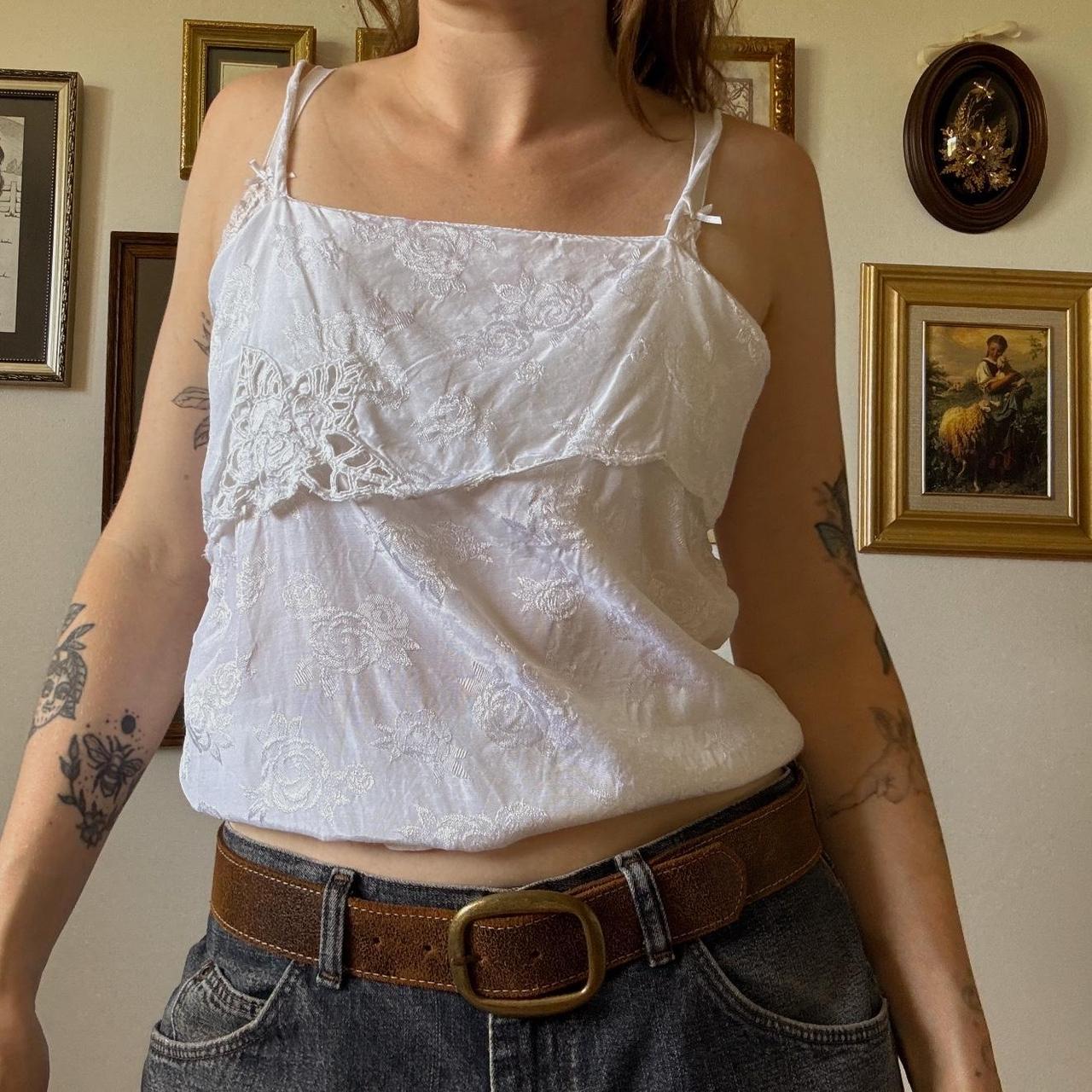 Vintage boho cami tank (M)