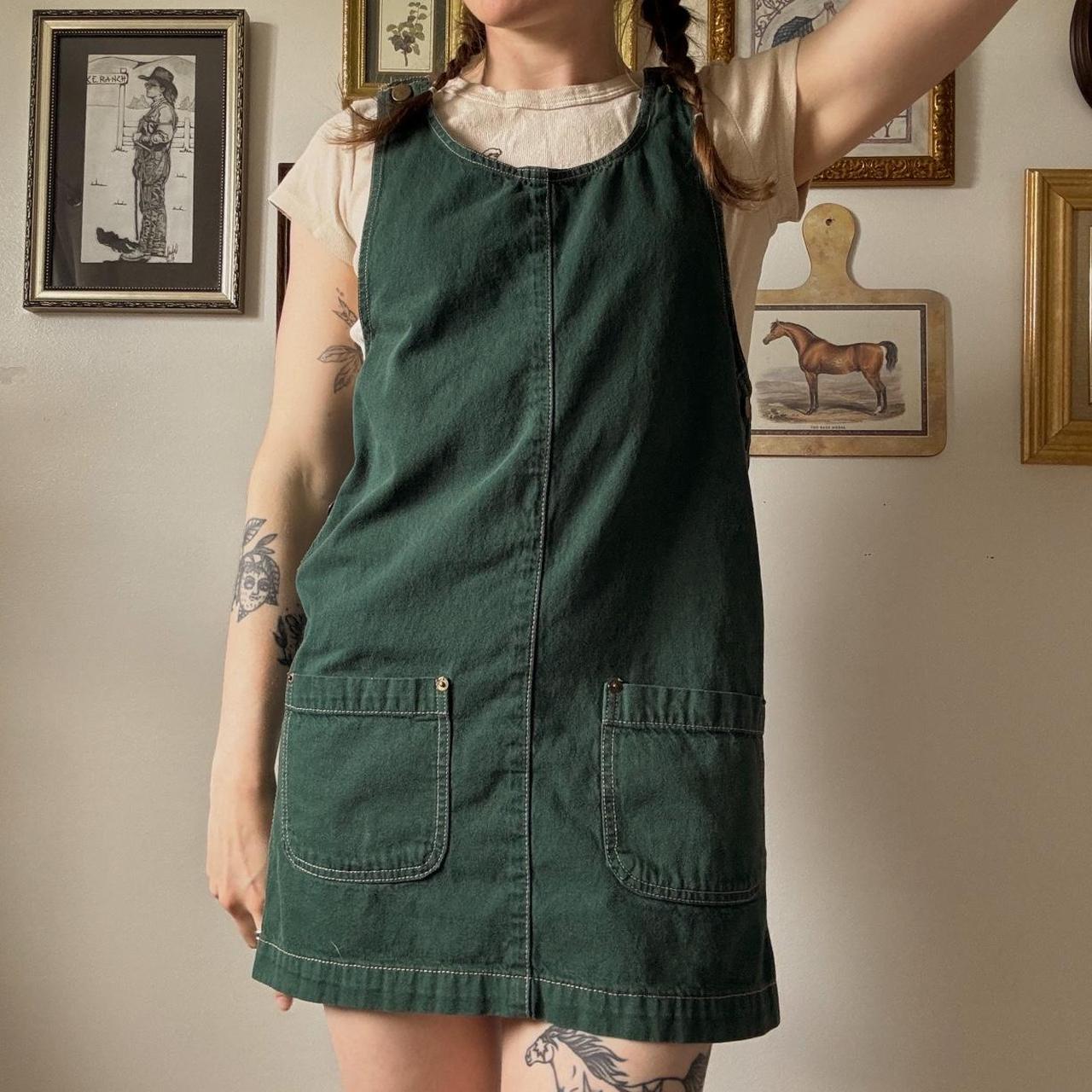 Vintage overall mini dress (XS)