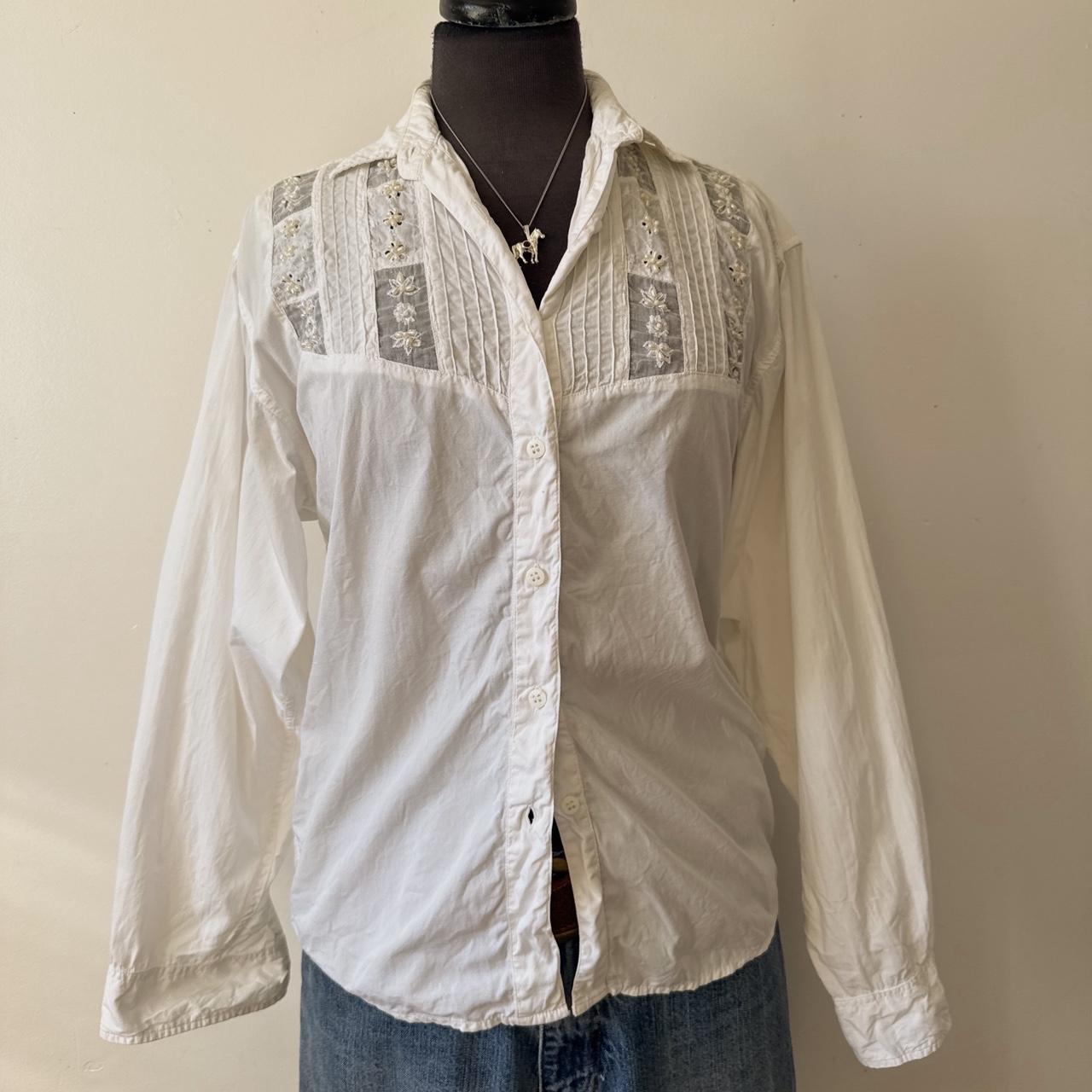 Wrangler vintage embroidered blouse (S)