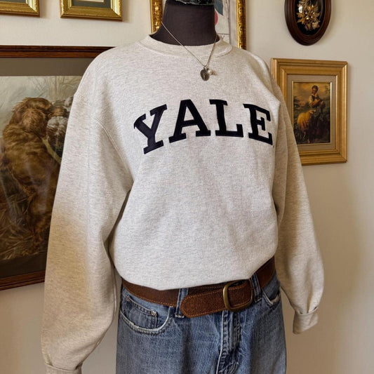 Grey Yale sweatshirt (S)