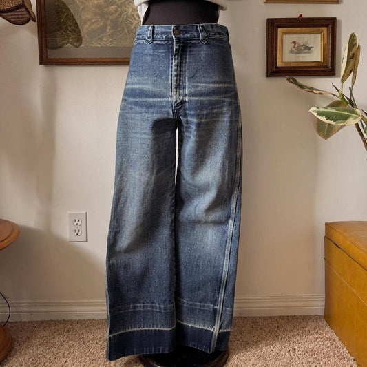 90s union gap wide leg jeans (31")