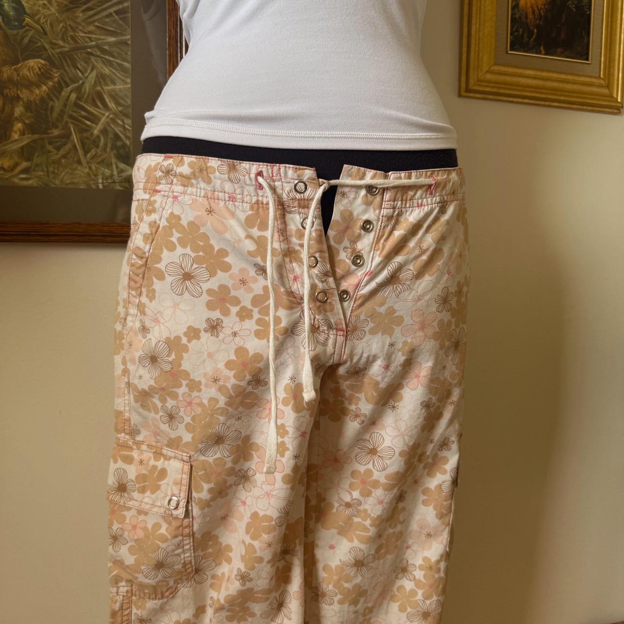 Floral capri pants (XS)