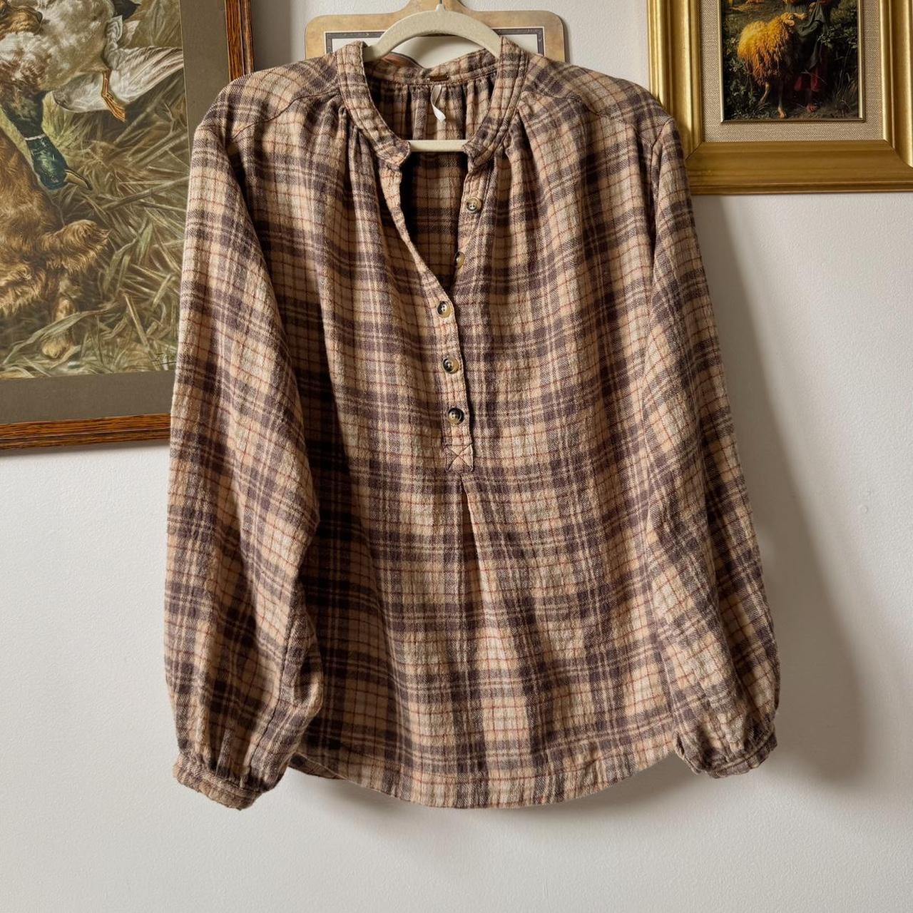 Free people flannel (XS)