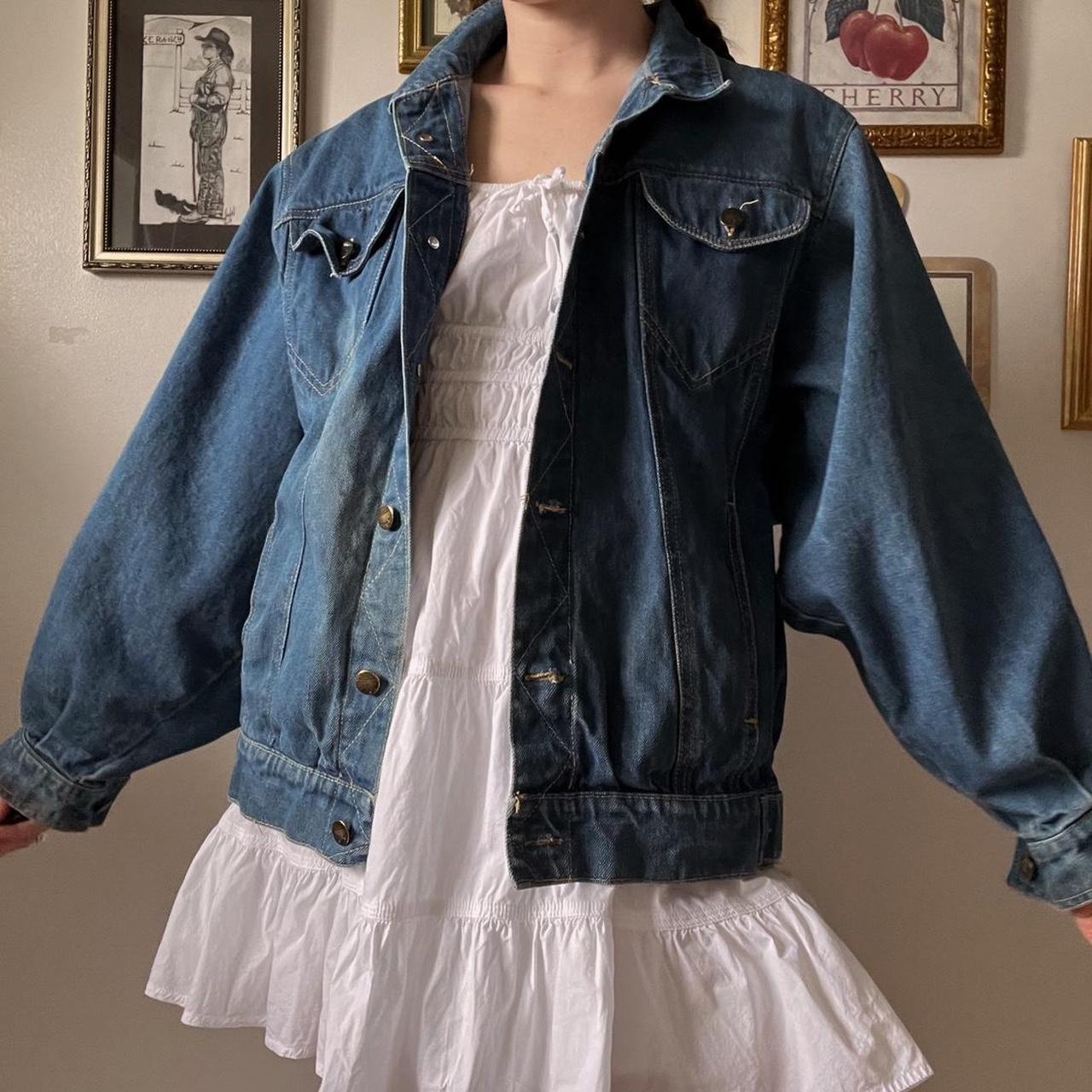 1980s denim jacket