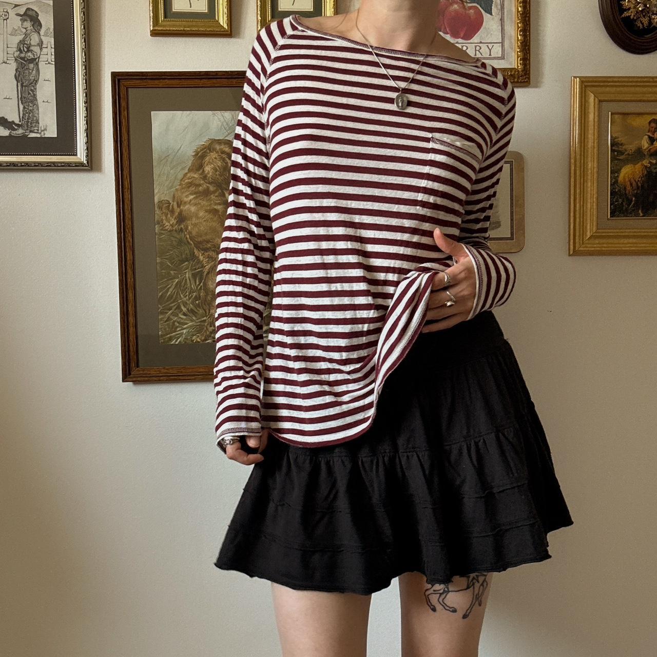 Slouchy striped longsleeve (XL)