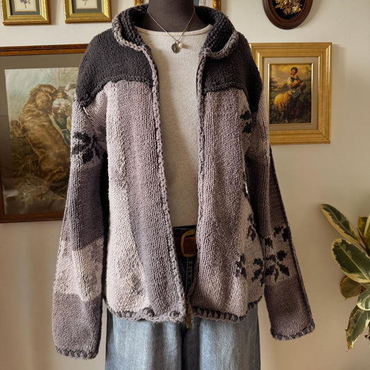 Lavender fairy knit cardigan (M/L)