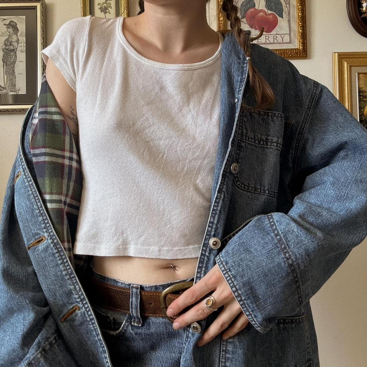 Denim barn jacket (S)