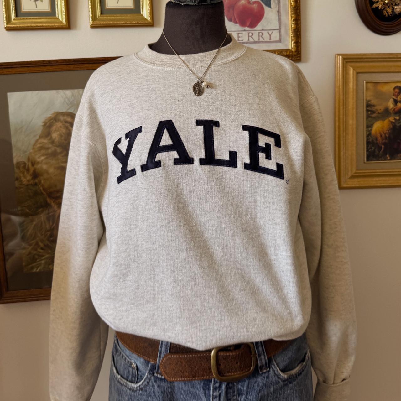 Grey Yale sweatshirt (S)