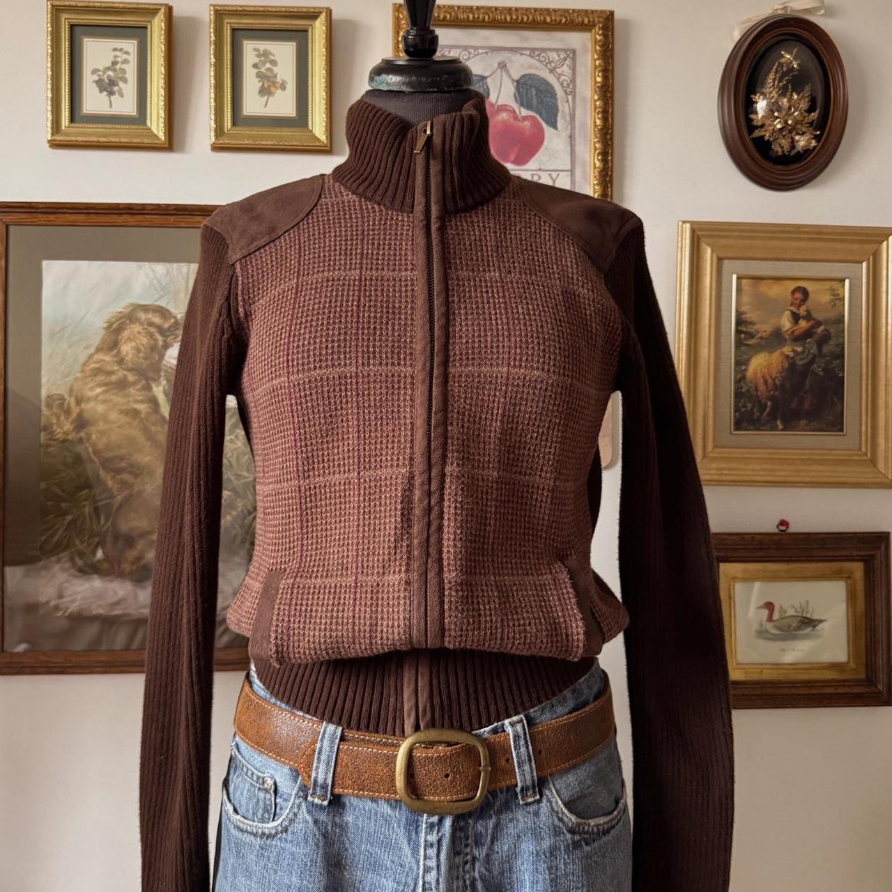 Ralph Lauren knit zip up (S)