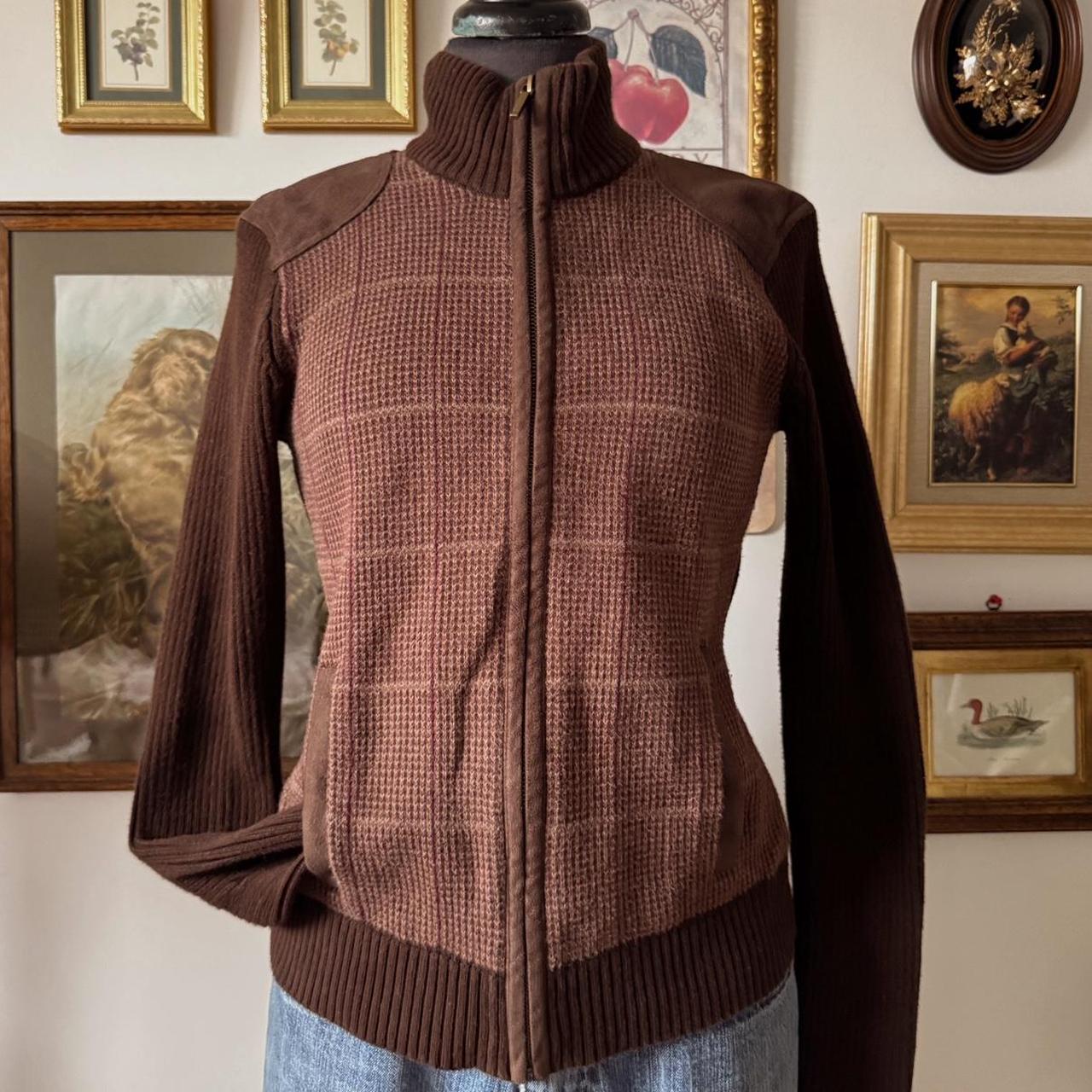 Ralph Lauren knit zip up (S)