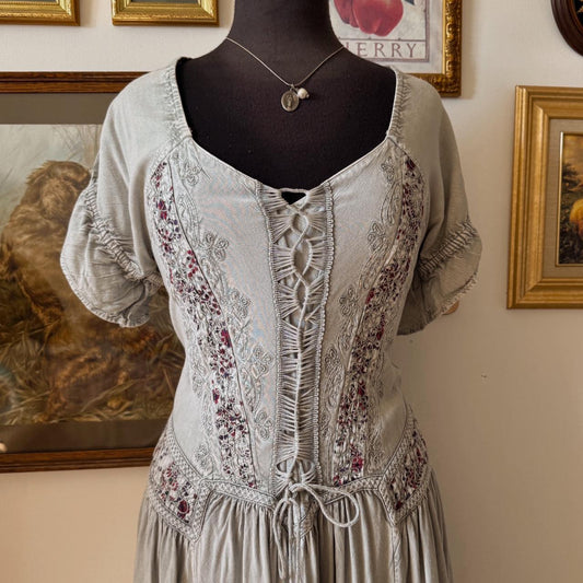 Fairy drop waist maxi dress (XL)