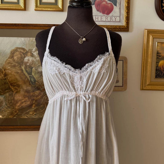 Lace babydoll maxi dress (L)