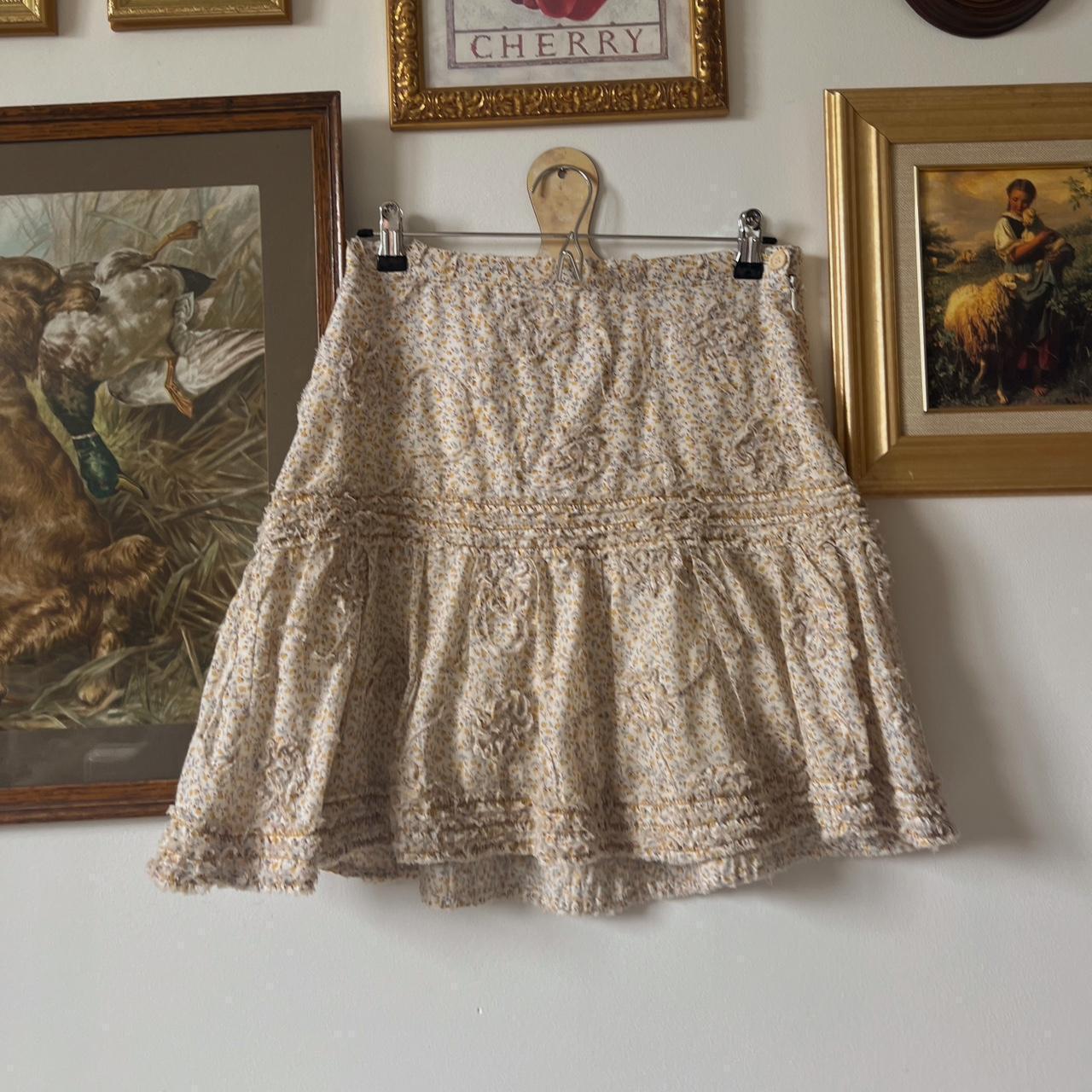 Fairy ruffle mini skirt (28")