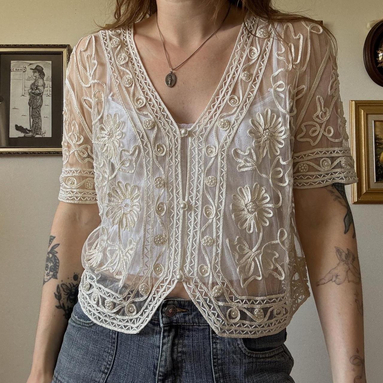 Fairy lace boho top (S/M)