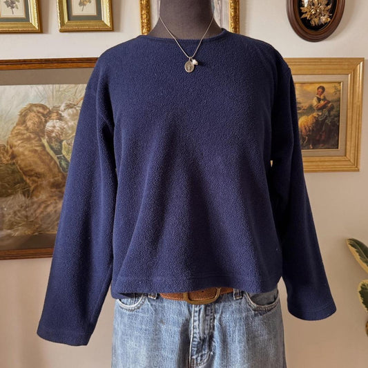 90s fleece jumper (M)
