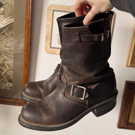 Frye engineer boots (8)
