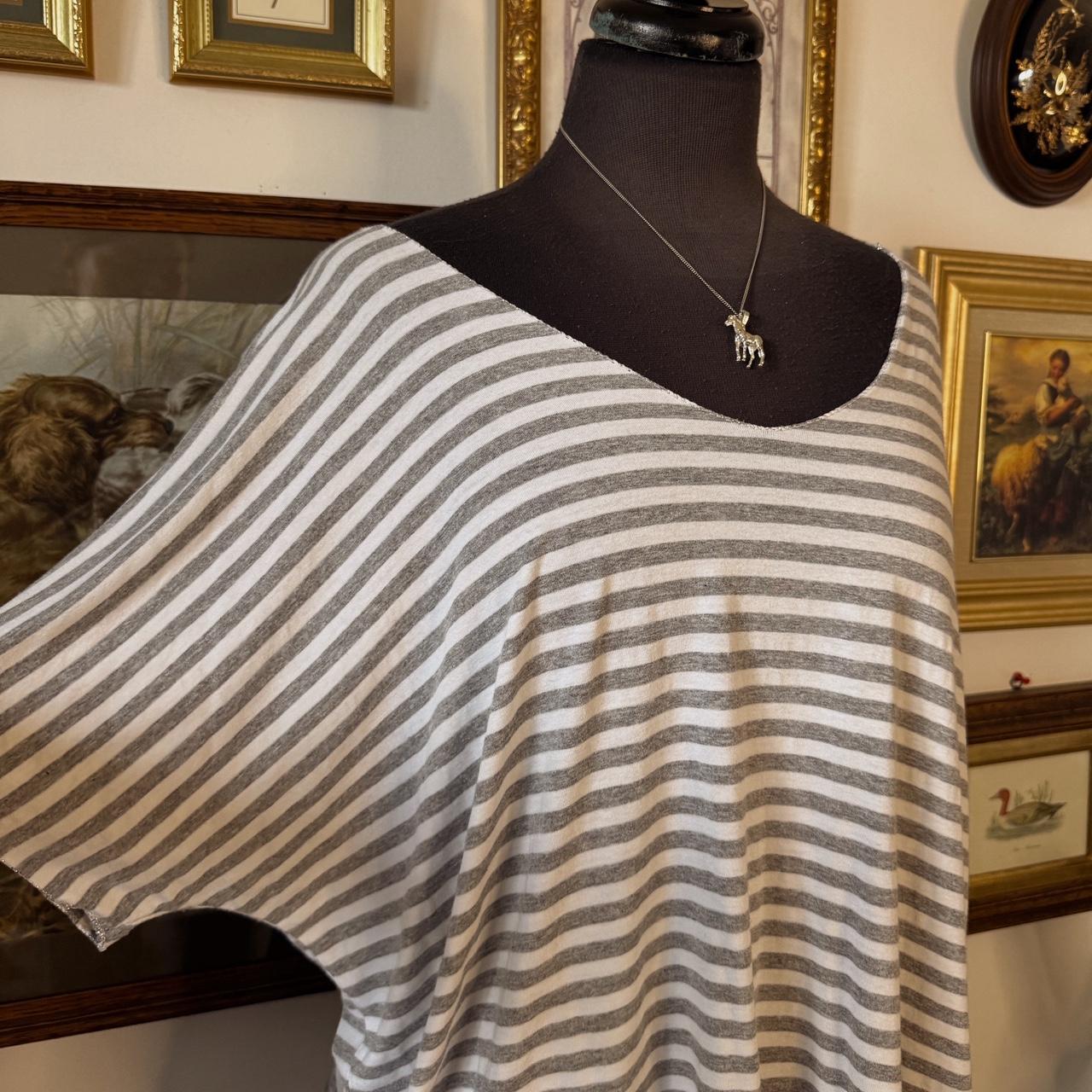 Slouchy striped top (S)