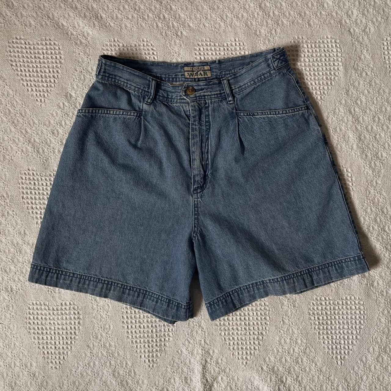 90s denim shorts (28")