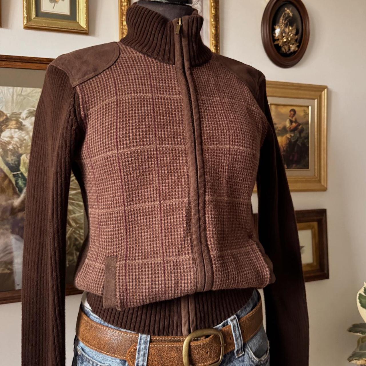 Ralph Lauren knit zip up (S)