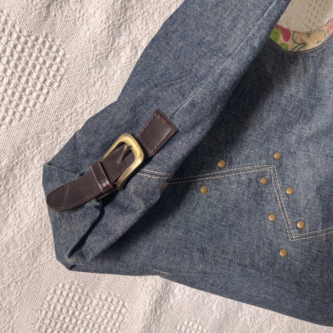 Denim tote bag