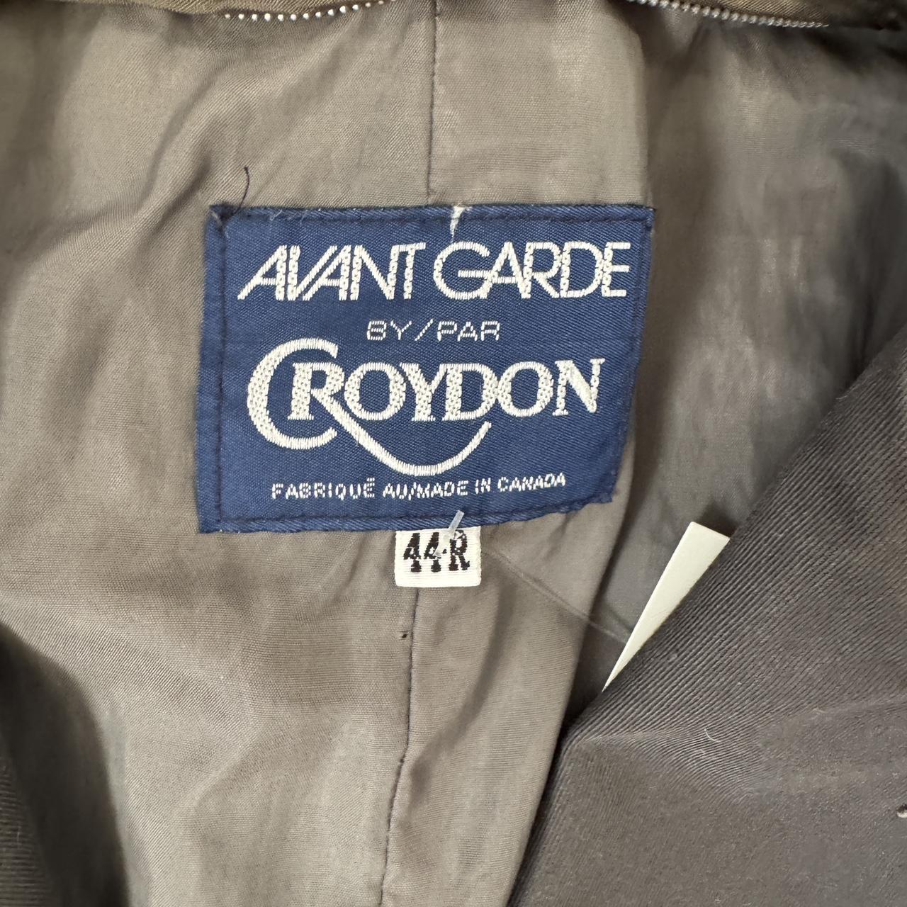 Charcoal grey trench coat (L)