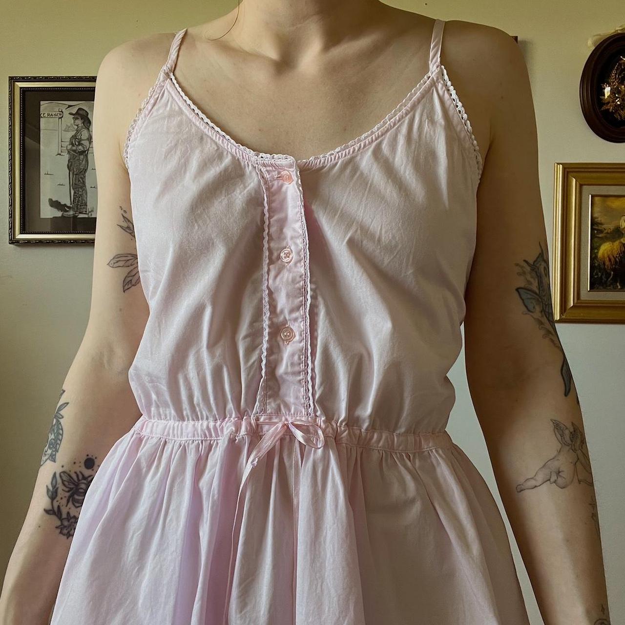 Pink vintage fairy dress (L)