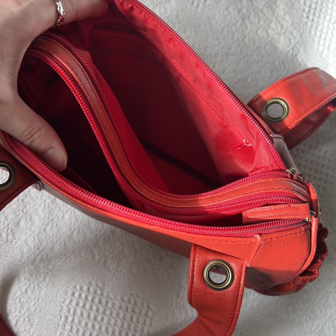 Vintage red shoulder bag