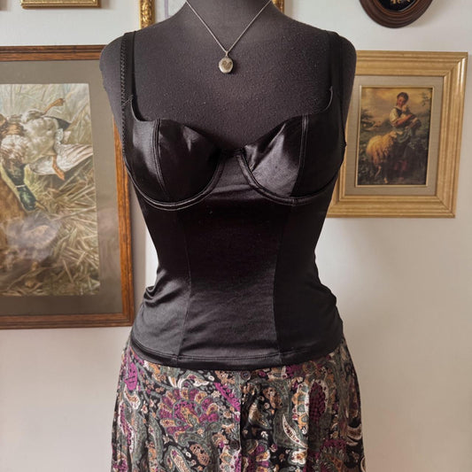 Victoria’s Secret 90s bustier top (S)