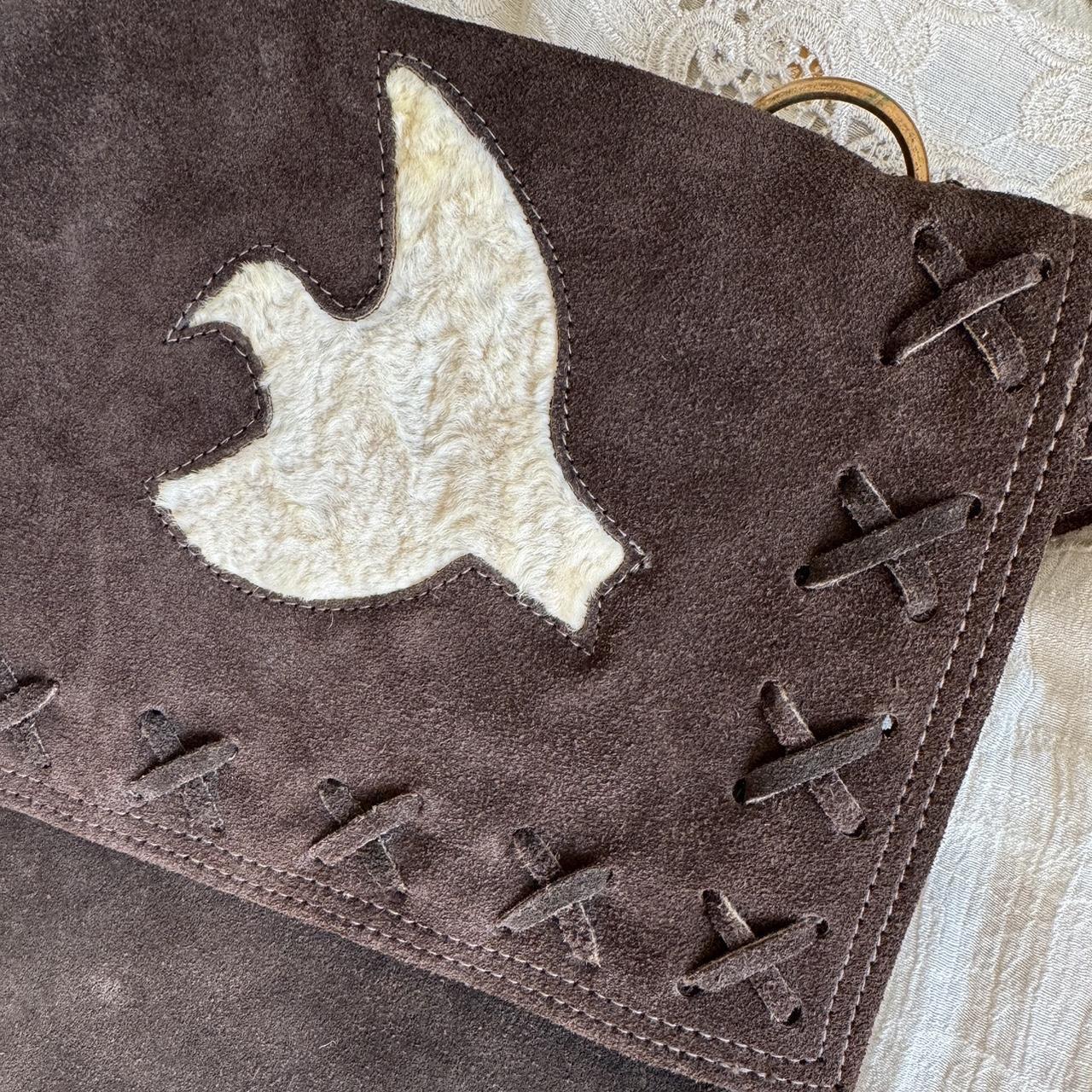 Dove leather bag